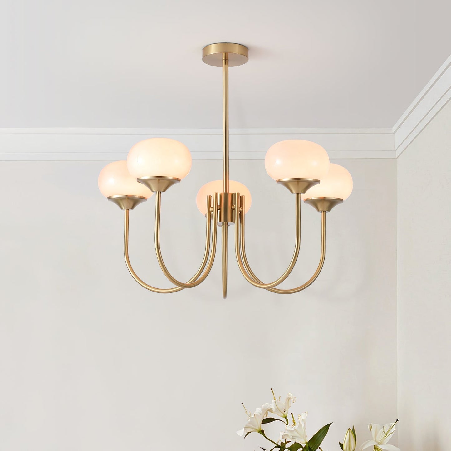 Roselle Glow Chandelier