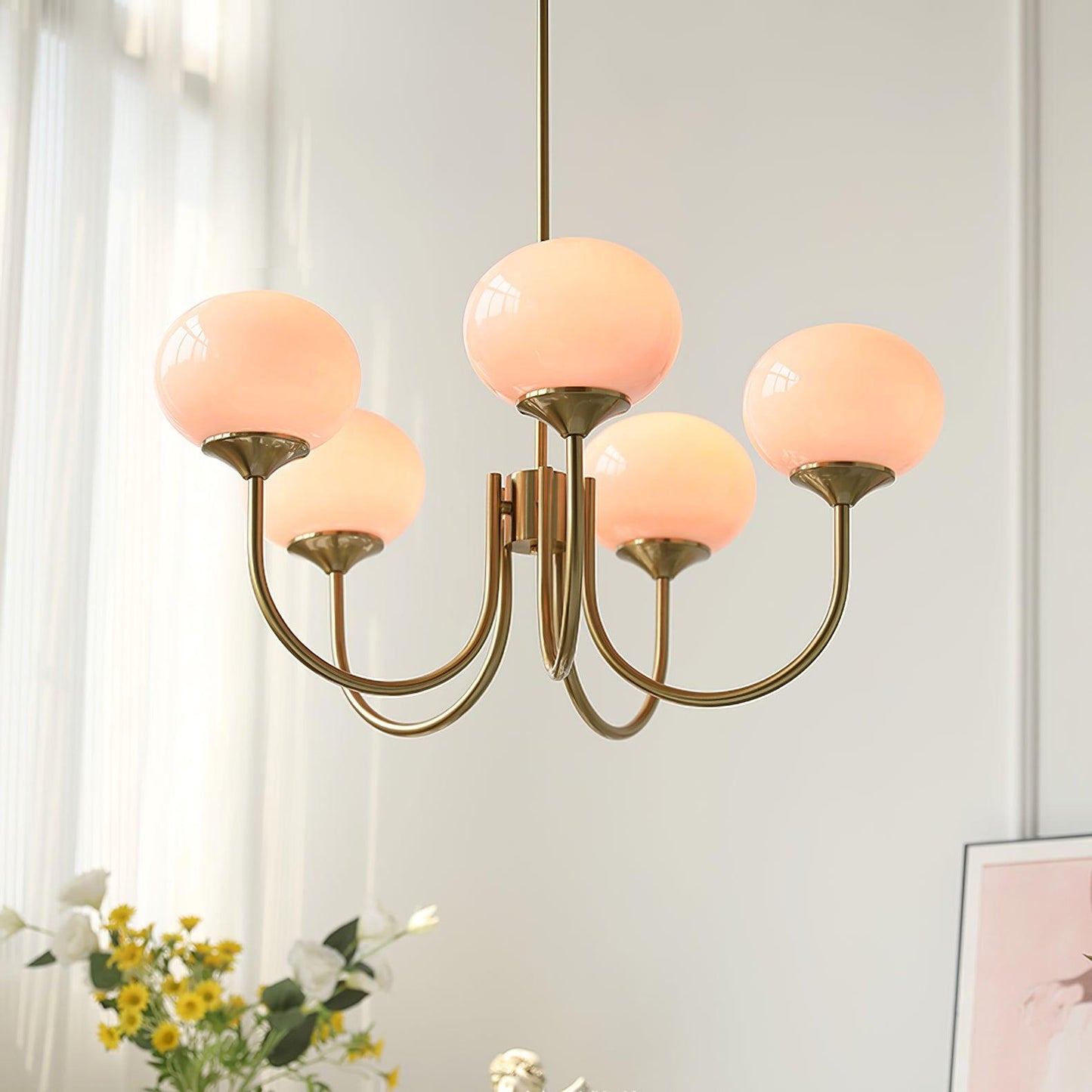 Roselle Glow Chandelier
