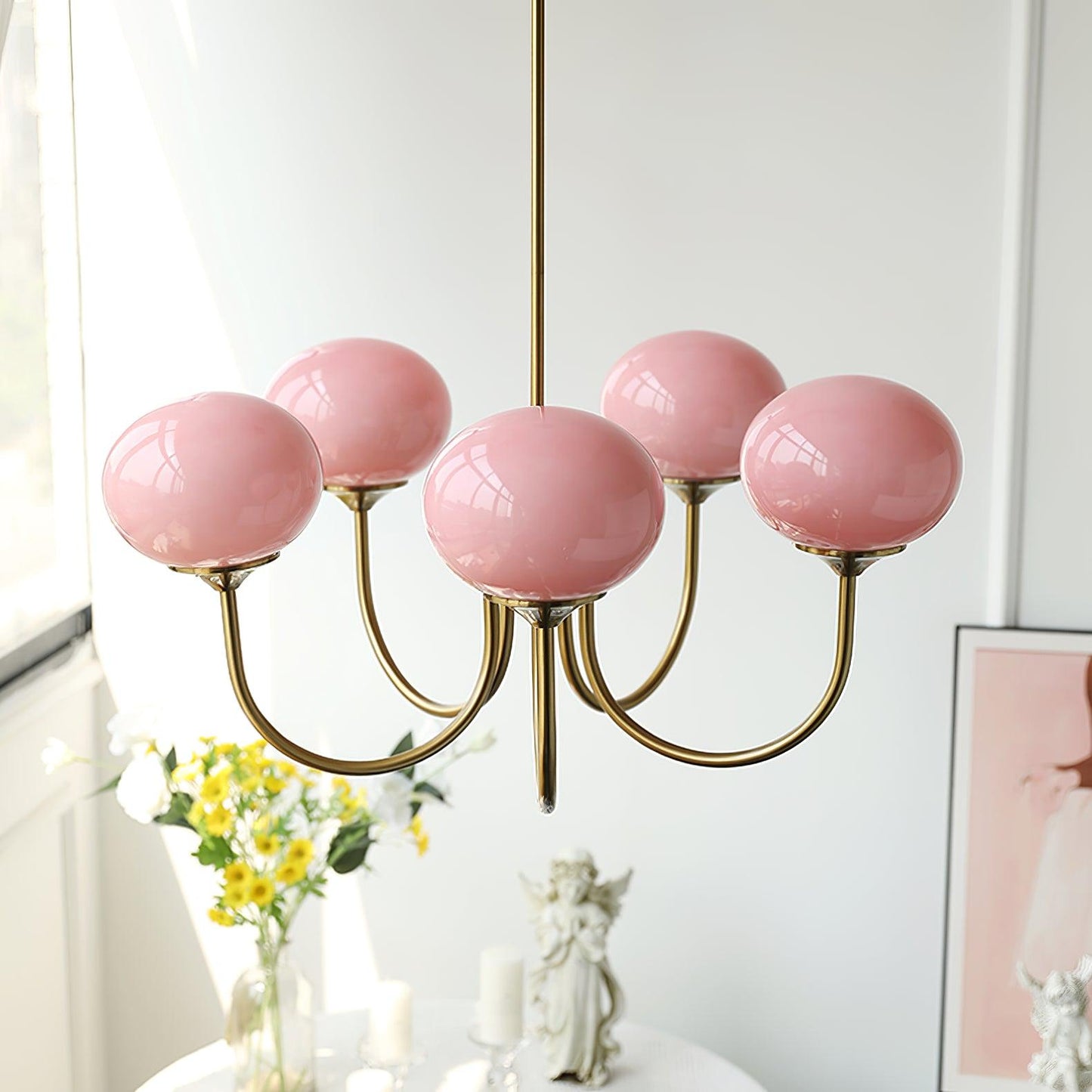 Roselle Glow Chandelier