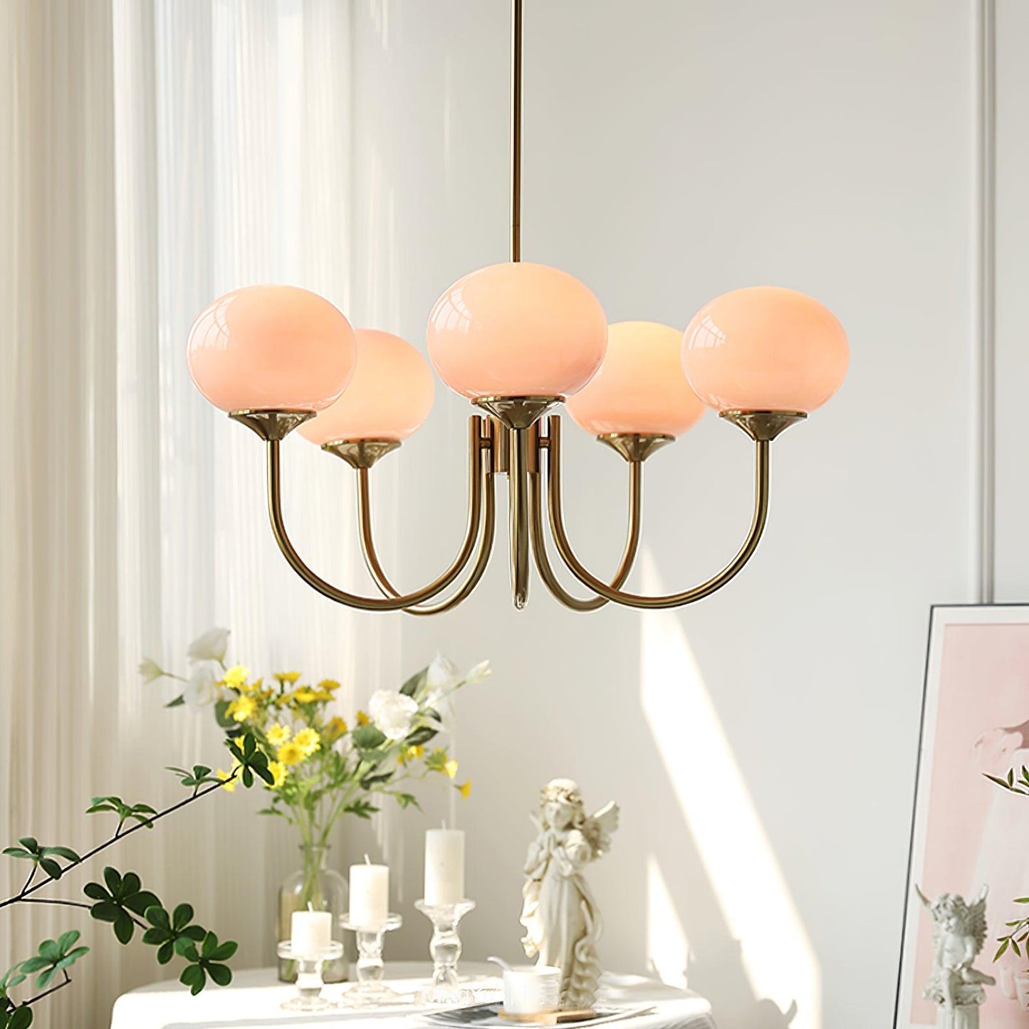Roselle Glow Chandelier