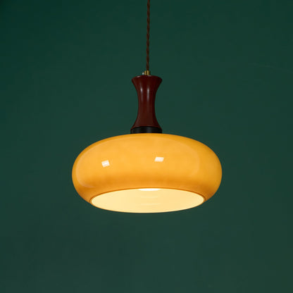 Luna Glass Plug In Pendant Light