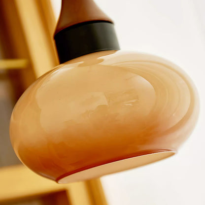 Luna Glass Plug In Pendant Light