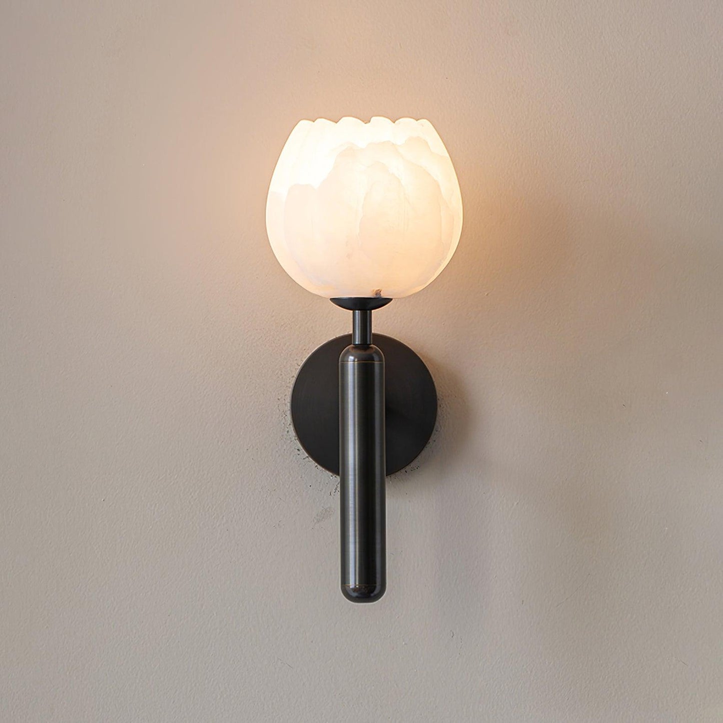 Flora Brass Wall Lamp
