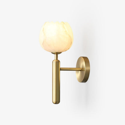 Flora Brass Wall Lamp