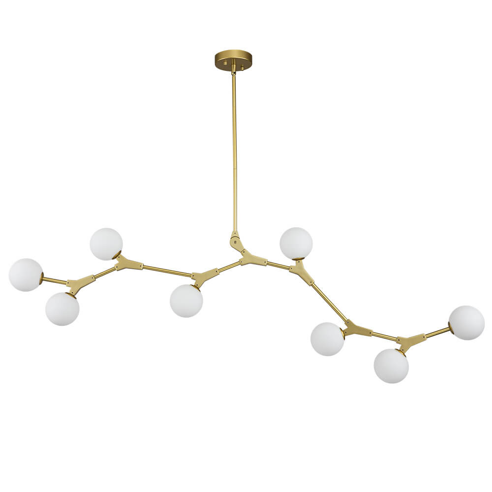 Linear Branching Bubble Chandelier