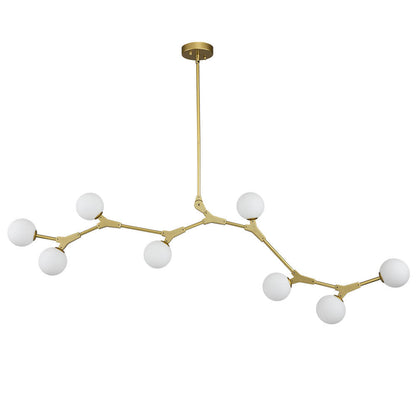 Linear Branching Bubble Chandelier