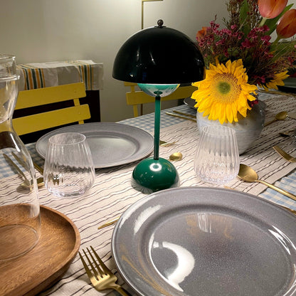 Mini Flowerpot Cordless Table Lamp With Touch Sensor