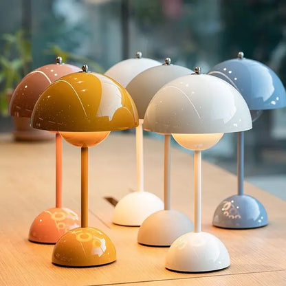 Mini Flowerpot Cordless Table Lamp With Touch Sensor