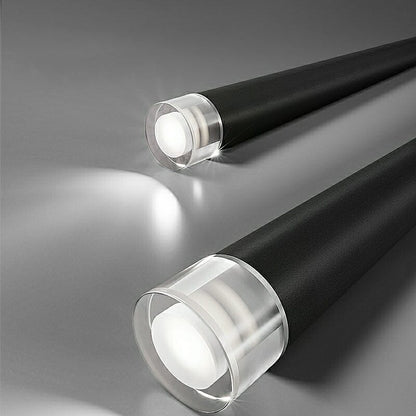 Gold Tube Chandelier