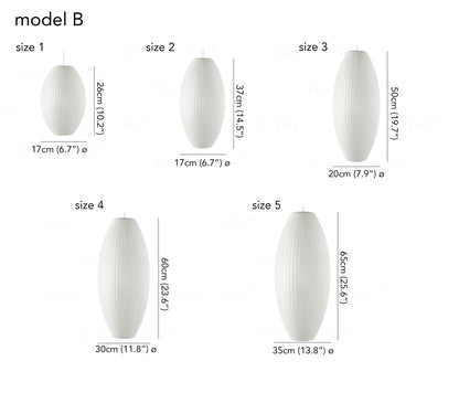 Aurora Oval Fabric Pendant