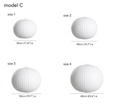 Aurora Oval Fabric Pendant