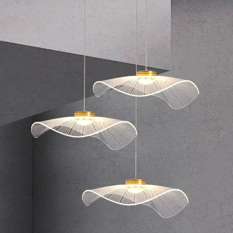 Lotus Glow LED Chandelier