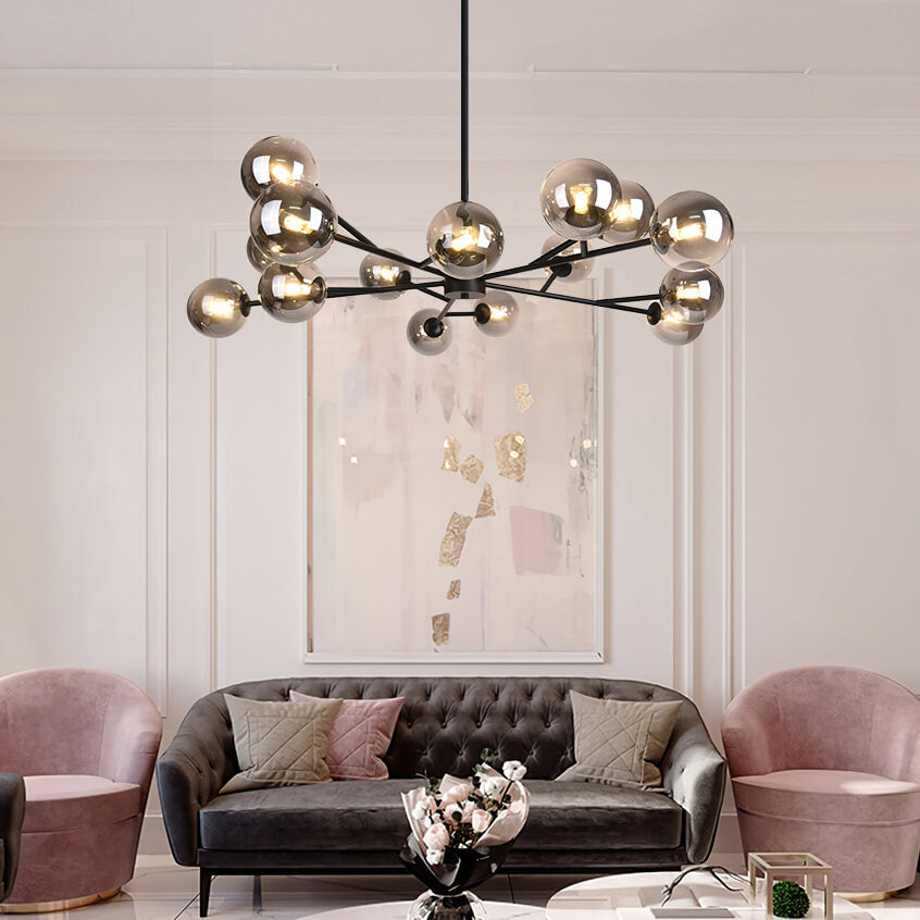 Modern Bubble Branch Chandelier