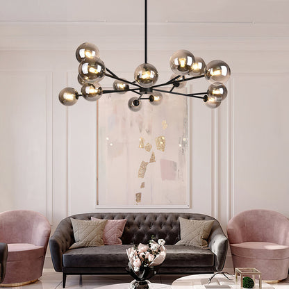 Modern Bubble Branch Chandelier