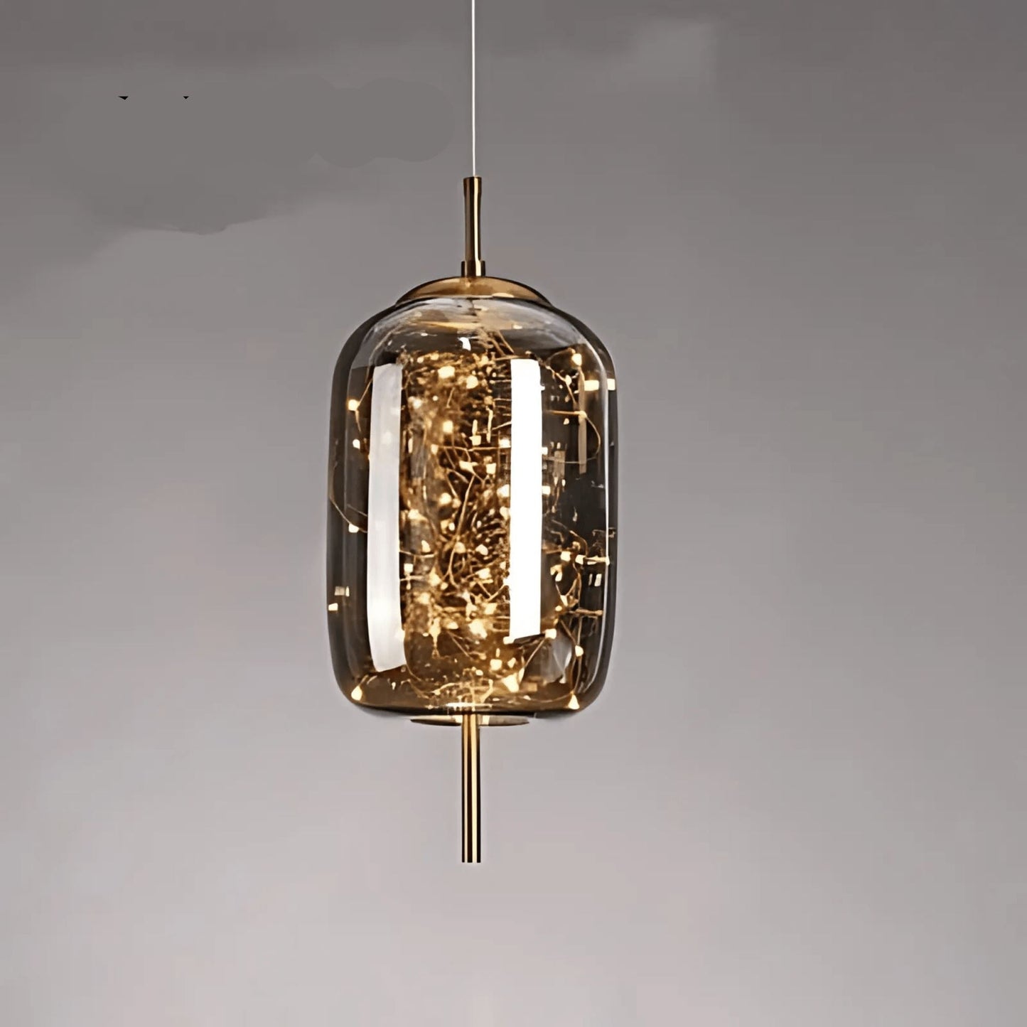 Nebula Smoky Glass Pendant Light