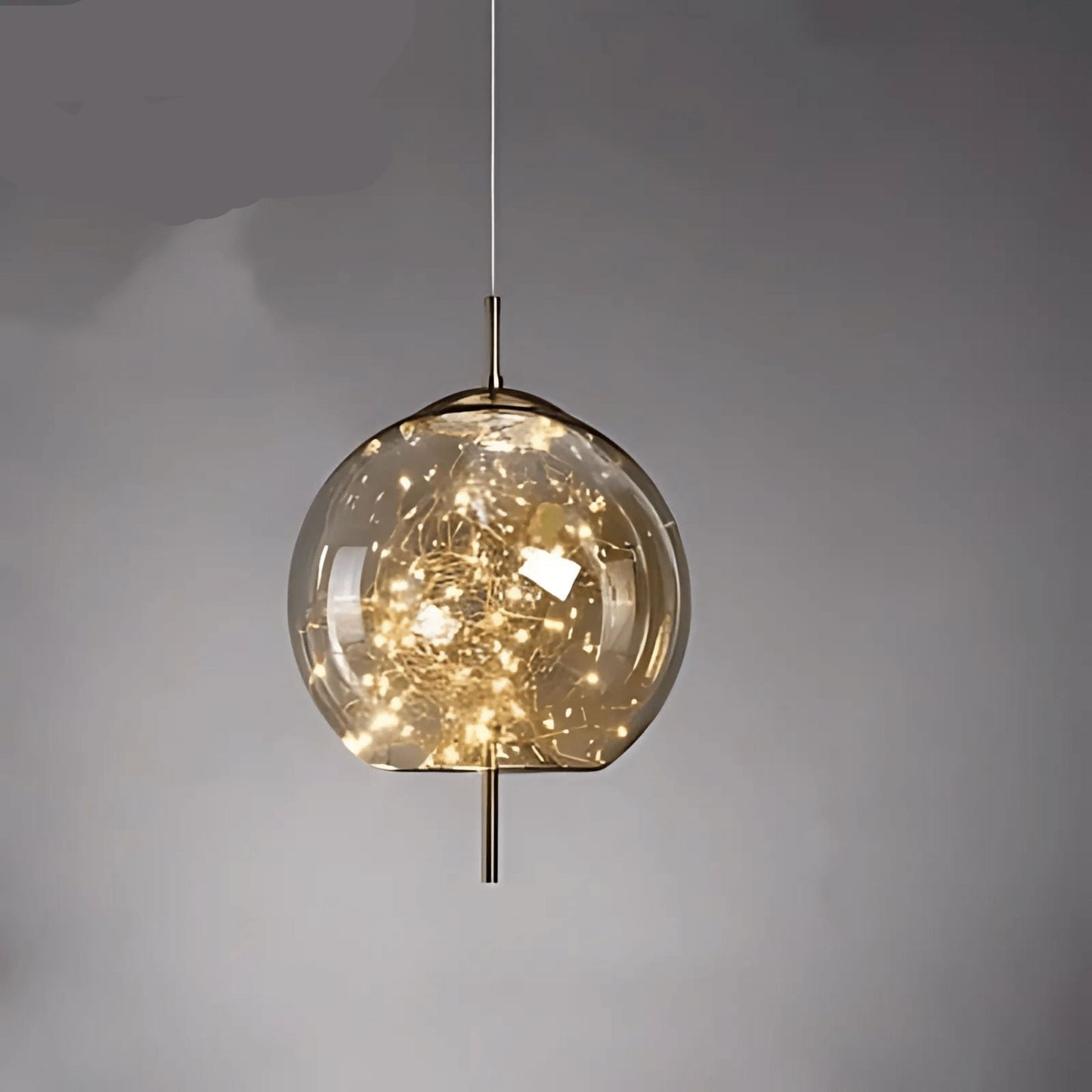 Nebula Smoky Glass Pendant Light