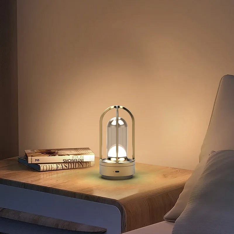 Lumora Cordless LED Table Lamp with Touch Control
