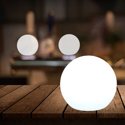 Cordless LED Moon Globe Table Lamp