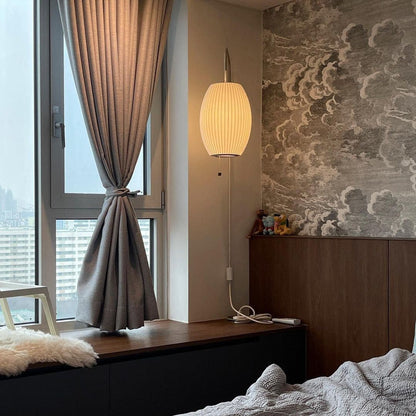 Modern Walnut Wall Lamp
