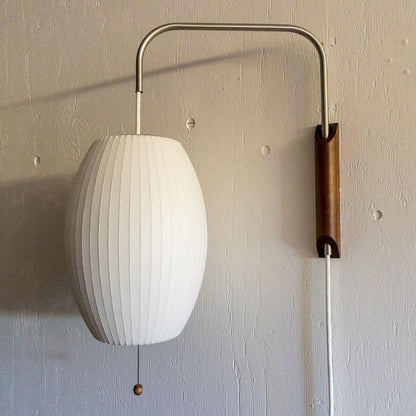 Modern Walnut Wall Lamp