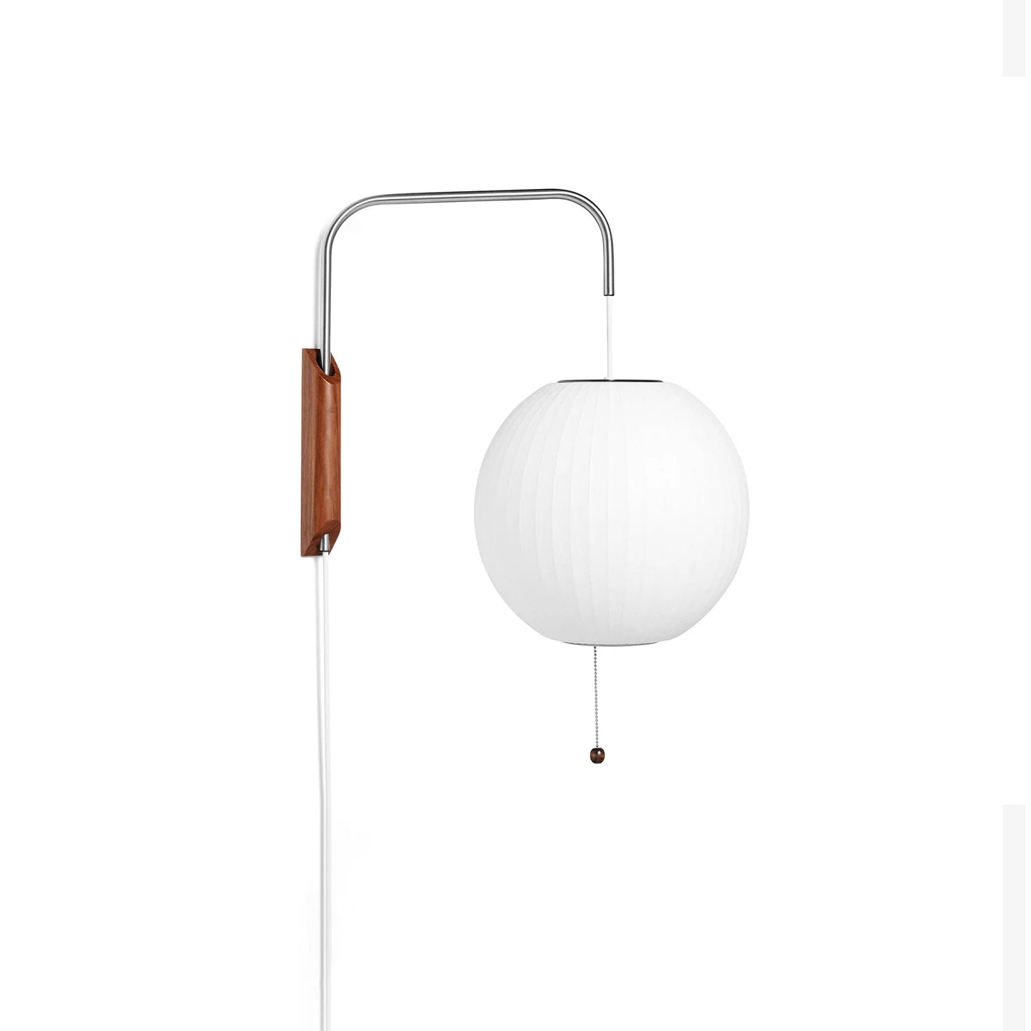 Modern Walnut Wall Lamp