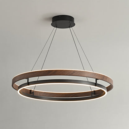 Double Ring LED Chandelier