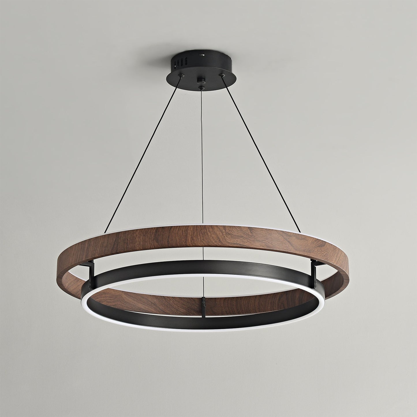 Double Ring LED Chandelier