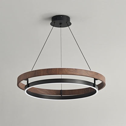 Double Ring LED Chandelier