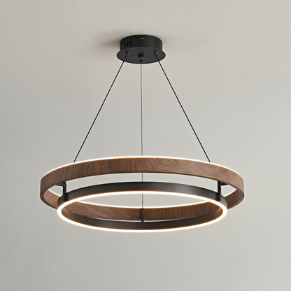 Double Ring LED Chandelier