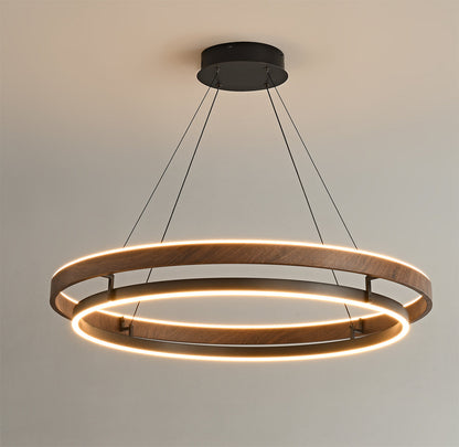 Double Ring LED Chandelier