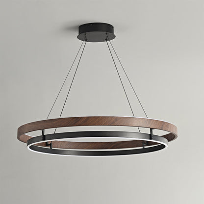 Double Ring LED Chandelier