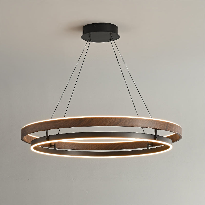 Double Ring LED Chandelier