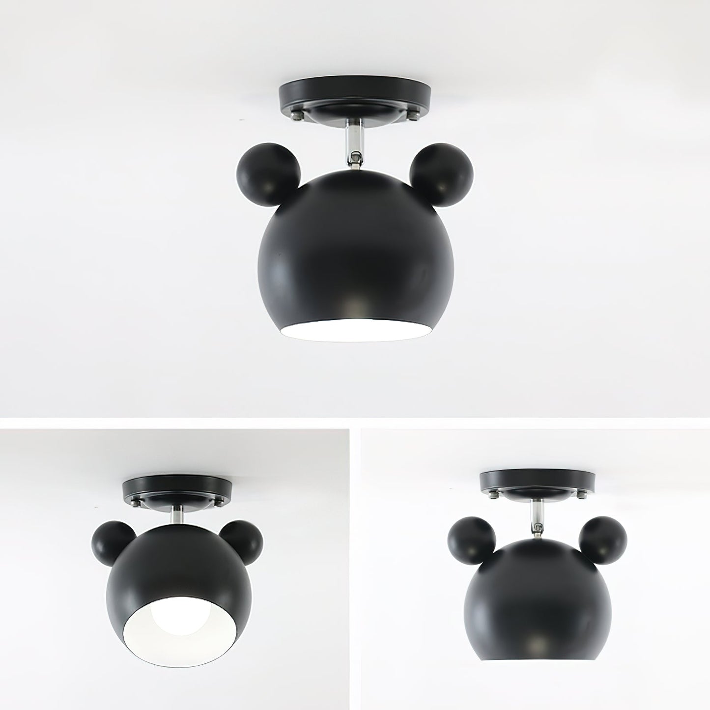 Nordic Macaron Iron Ceiling Lamp