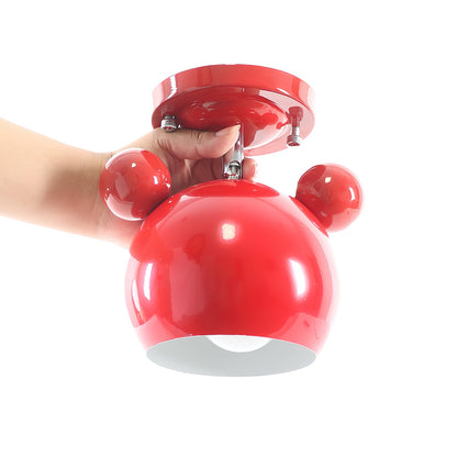 Nordic Macaron Iron Ceiling Lamp