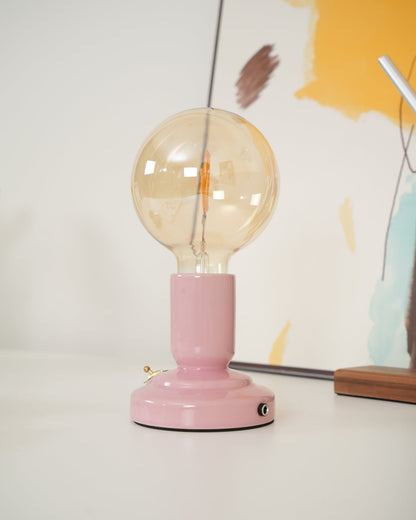 Nordic Style Cat Ceramic Table Lamp Built-in Battery