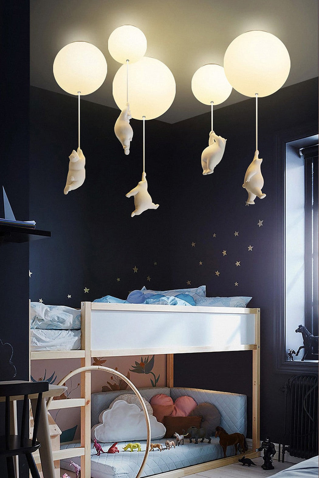 Flying Bear Ceiling Light