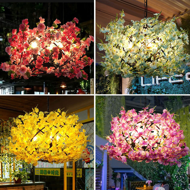 Blossom Flower LED Chandelier Pendant Light