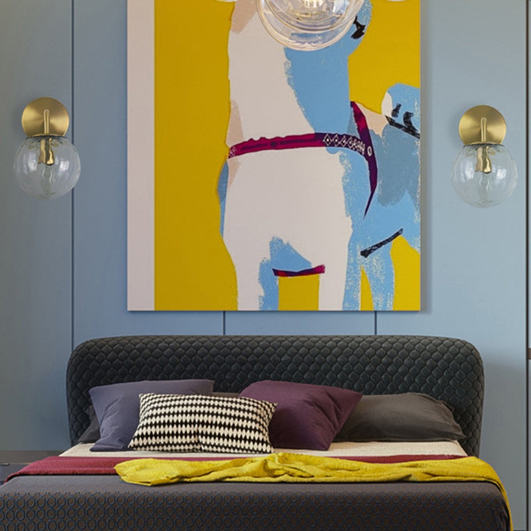 Pomelo Glass Wall Light