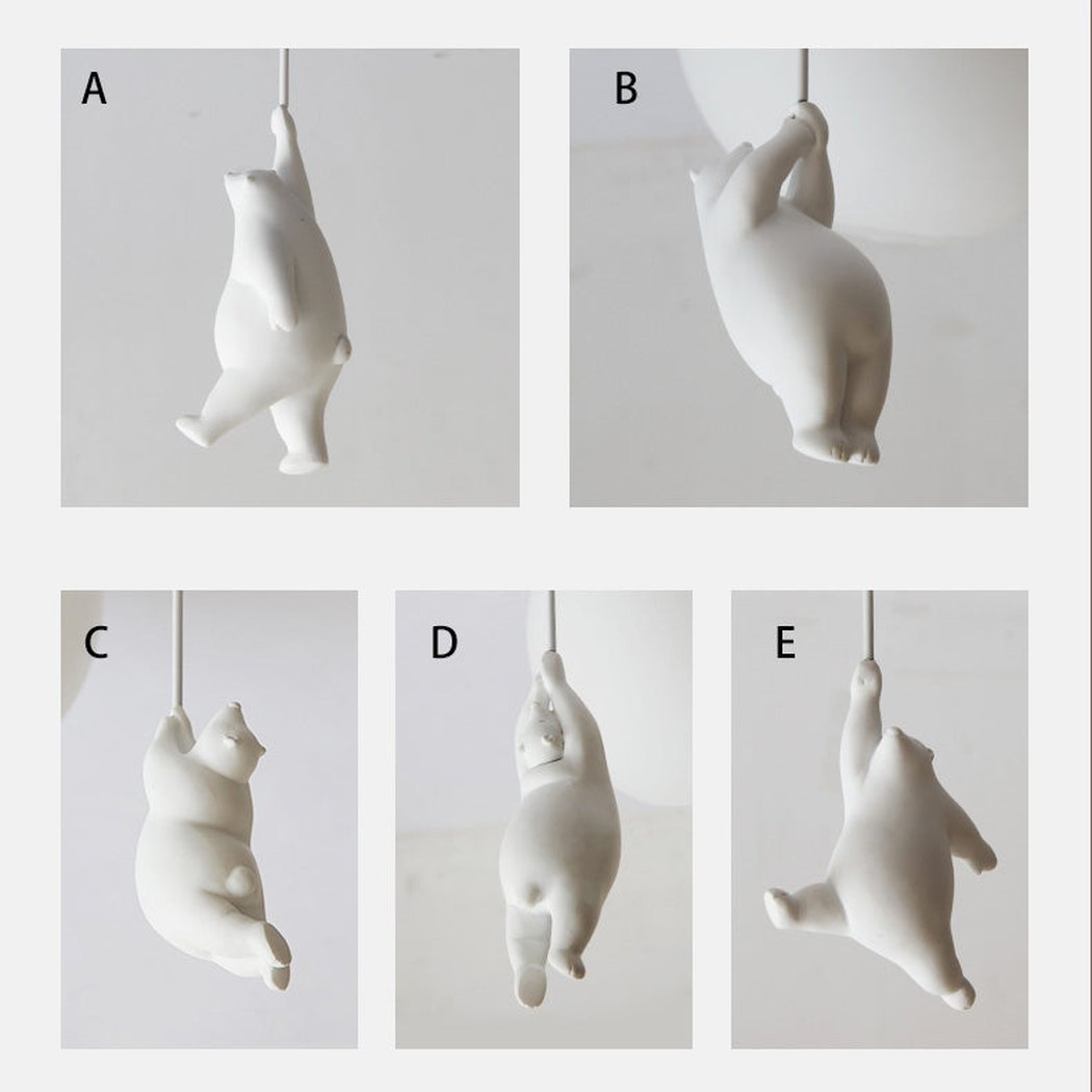 Flying Bear Ceiling Light