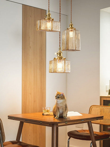 Hubert Glass Pendant Light