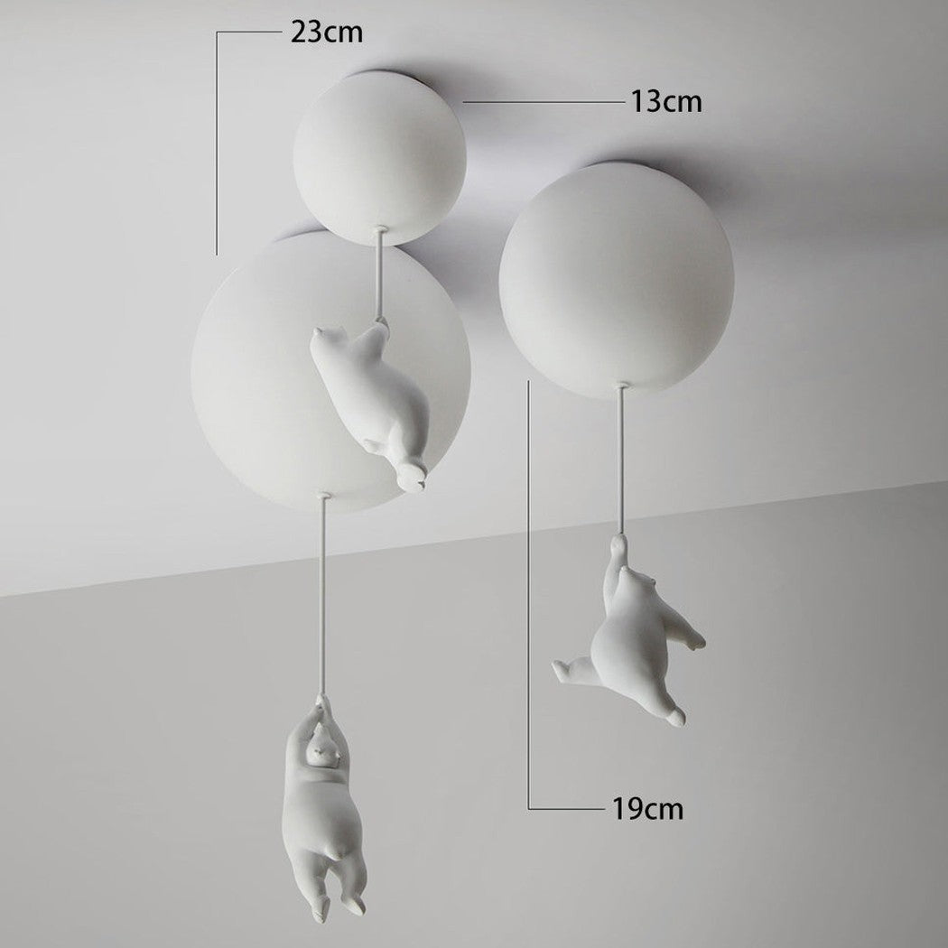 Flying Bear Ceiling Light