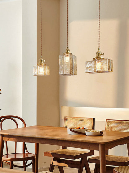 Hubert Glass Pendant Light