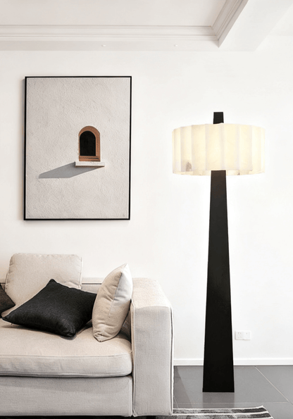 Pleat Tower Floor Lamp
