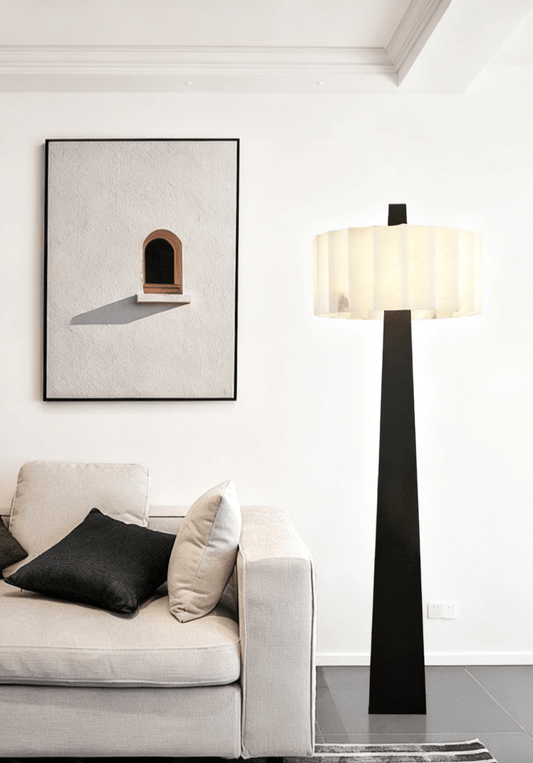Pleat Tower Floor Lamp