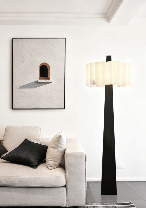 Pleat Tower Floor Lamp
