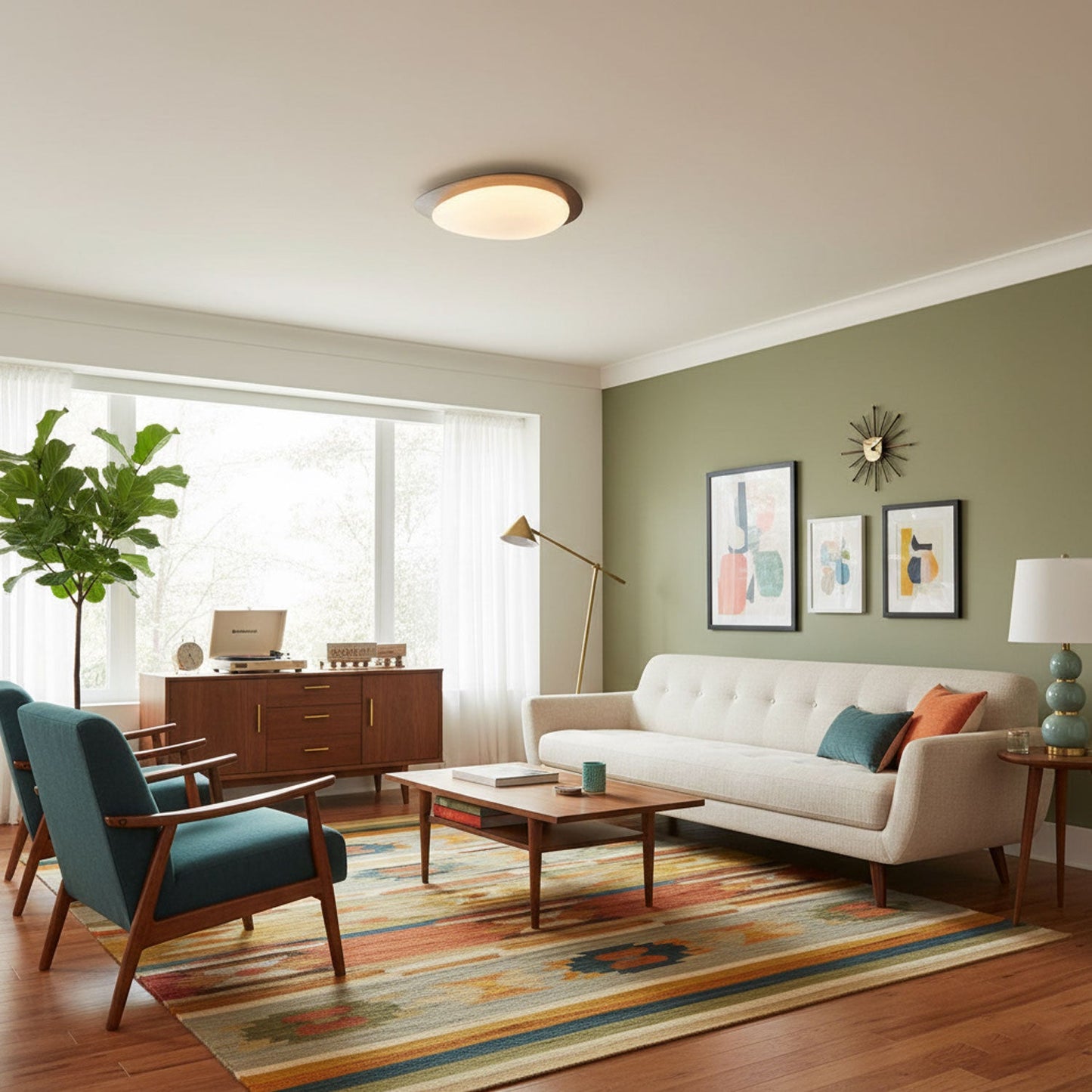 Halo Drift Ceiling Light