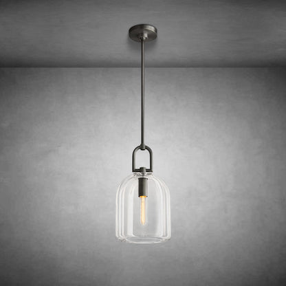 Bell Glass Pendant Light