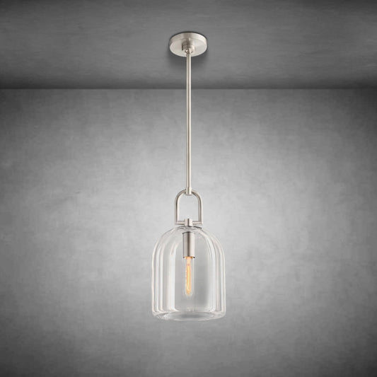 Bell Glass Pendant Light