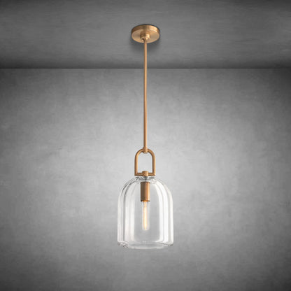 Bell Glass Pendant Light