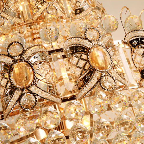Grand Empire Crystal Chandelier